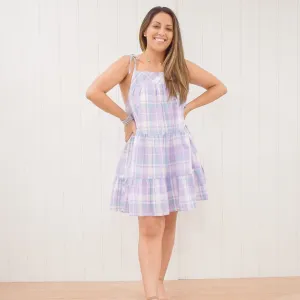 Hop To It Plaid Dress