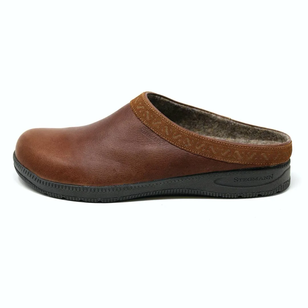 Men's Graz Leather Clog with Sport Sole