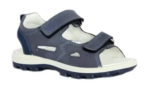 Primigi Navy Leather Open Toe Sandals
