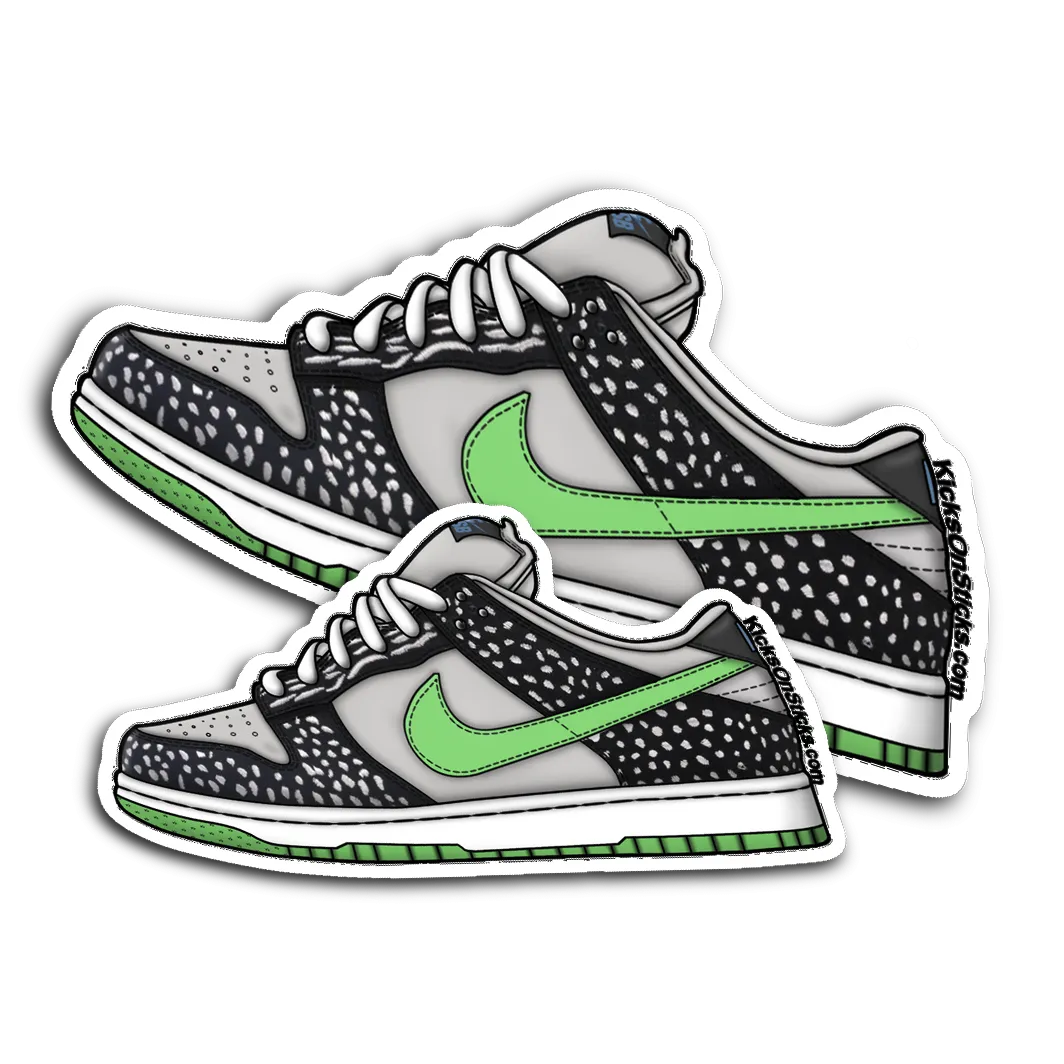 SB Dunk Low "Loon" Sneaker Sticker